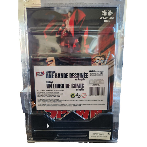 McFarlane Toys Spawn Page Punchers 2pk Spawn & Anti-Spawn 3" Figures – New - Picture 2 of 3
